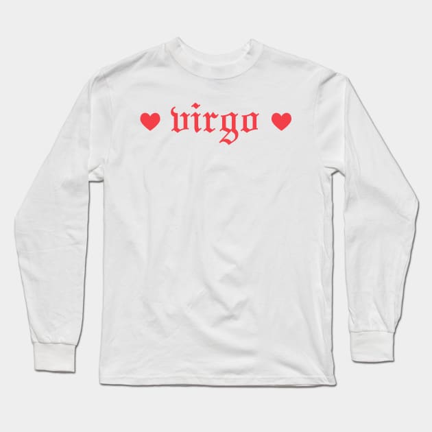 Virgo Long Sleeve T-Shirt by lolosenese